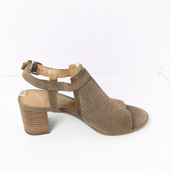 Franco Sarto Suede Harlet Sandals - Picture 4 of 16